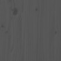 Aparador de madera maciza de pino gris 67x40x108,5 cm