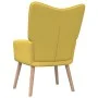 Mustard yellow fabric relaxation armchair by vidaXL, Armchairs - Ref: Foro24-327926, Price: 112,26 €, Discount: %