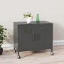 Anthracite gray steel storage cabinet 60x35x56 cm by vidaXL, Lockers and storage cabinets - Ref: Foro24-336267, Price: 141,72...