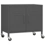 Anthracite gray steel storage cabinet 60x35x56 cm by vidaXL, Lockers and storage cabinets - Ref: Foro24-336267, Price: 141,72...
