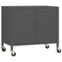 Anthrazitgrauer Stahlschrank 60x35x56 cm von vidaXL, Schließfächer und Lagerschränke - Ref: Foro24-336267, Preis: 144,96 €, R...