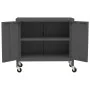 Anthracite gray steel storage cabinet 60x35x56 cm by vidaXL, Lockers and storage cabinets - Ref: Foro24-336267, Price: 141,72...