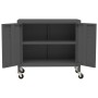 Anthrazitgrauer Stahlschrank 60x35x56 cm von vidaXL, Schließfächer und Lagerschränke - Ref: Foro24-336267, Preis: 144,96 €, R...