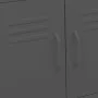 Anthracite gray steel storage cabinet 60x35x56 cm by vidaXL, Lockers and storage cabinets - Ref: Foro24-336267, Price: 141,72...