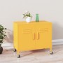 Senfgelber Stahlschrank 60x35x56 cm von vidaXL, Schließfächer und Lagerschränke - Ref: Foro24-336263, Preis: 107,99 €, Rabatt: %