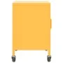 Armario de almacenamiento acero amarillo mostaza 60x35x56 cm de vidaXL, Taquillas y armarios de almacenamiento - Ref: Foro24-...