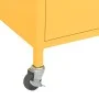 Armario de almacenamiento acero amarillo mostaza 60x35x56 cm de vidaXL, Taquillas y armarios de almacenamiento - Ref: Foro24-...