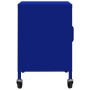 Armario de almacenamiento acero azul marino 60x35x56 cm
