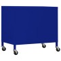 Marineblauer Aufbewahrungsschrank aus Stahl, 60 x 35 x 56 cm von vidaXL, Schließfächer und Lagerschränke - Ref: Foro24-336262...