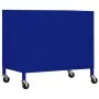 Marineblauer Aufbewahrungsschrank aus Stahl, 60 x 35 x 56 cm von vidaXL, Schließfächer und Lagerschränke - Ref: Foro24-336262...