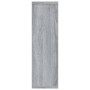 Estantería de pared madera ingeniería gris Sonoma 85x16x52,5 cm