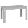 Concrete gray plywood dining table 140x74.5x76 cm by vidaXL, Kitchen and dining tables - Ref: Foro24-804206, Price: 87,89 €, ...