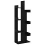 Black plywood book cabinet 48x25.5x140 cm by vidaXL, Bookcases and shelves - Ref: Foro24-808910, Price: 51,85 €, Discount: %