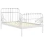 Estructura de cama extensible metal blanca 80x130/200 cm de vidaXL, Camas y somieres - Ref: Foro24-324741, Precio: 138,22 €, ...