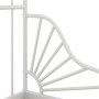 White metal extendable bed frame 80x130/200 cm by vidaXL, Beds and slatted bases - Ref: Foro24-324741, Price: 141,12 €, Disco...