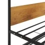 Abnehmbarer Bettrahmen aus schwarzem Metall, 90 x 200 cm von vidaXL, Betten und Lattenroste - Ref: Foro24-324748, Preis: 176,...