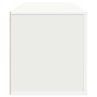 Mueble zapatero pared madera contrachapada blanco 100x35x38 cm