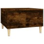 Mesa de centro madera contrachapada roble ahumado 55x55x36,5 cm en Mesas de centro | Comprar online en Foro24