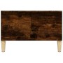 Mesa de centro madera contrachapada roble ahumado 55x55x36,5 cm en Mesas de centro | Comprar online en Foro24