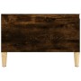 Mesa de centro madera contrachapada roble ahumado 55x55x36,5 cm en Mesas de centro | Comprar online en Foro24