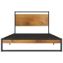 Estructura de cama de metal 100x200 cm de vidaXL, Camas y somieres - Ref: Foro24-324863, Precio: 104,36 €, Descuento: %