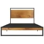 Metallbettgestell 100x200 cm von vidaXL, Betten und Lattenroste - Ref: Foro24-324863, Preis: 102,80 €, Rabatt: %