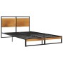 Estructura de cama de metal 120x200 cm de vidaXL, Camas y somieres - Ref: Foro24-324864, Precio: 131,93 €, Descuento: %
