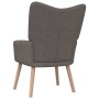 Relaxsessel mit Fußstütze aus taupegrauem Stoff von vidaXL, Sessel - Ref: Foro24-327939, Preis: 118,98 €, Rabatt: %
