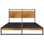 Metal bed frame 120x200 cm by vidaXL, Beds and slatted bases - Ref: Foro24-324864, Price: 132,06 €, Discount: %