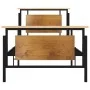 Estructura de cama de metal 90x200 cm de vidaXL, Camas y somieres - Ref: Foro24-324869, Precio: 89,10 €, Descuento: %
