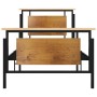 Metal bed frame 100x200 cm by vidaXL, Beds and slatted bases - Ref: Foro24-324870, Price: 104,74 €, Discount: %