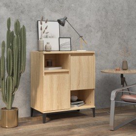 Aparador de madera contrachapada roble Sonoma 60x35x70 cm Aparador de madera contrachapada roble Sonoma 60x35x70 cm
