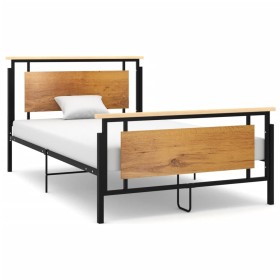 Metal bed frame 120x200 cm by vidaXL, Beds and slatted bases - Ref: Foro24-324871, Price: 163,04 €, Discount: %