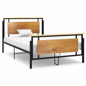 Metal bed frame 120x200 cm by vidaXL, Beds and slatted bases - Ref: Foro24-324871, Price: 125,50 €, Discount: %
