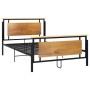 Estructura de cama de metal 120x200 cm de vidaXL, Camas y somieres - Ref: Foro24-324871, Precio: 162,95 €, Descuento: %