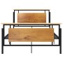 Estructura de cama de metal 120x200 cm de vidaXL, Camas y somieres - Ref: Foro24-324871, Precio: 162,95 €, Descuento: %