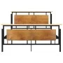 Metal bed frame 140x200 cm by vidaXL, Beds and slatted bases - Ref: Foro24-324872, Price: 134,39 €, Discount: %