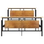 Metallbettgestell 140x200 cm von vidaXL, Betten und Lattenroste - Ref: Foro24-324872, Preis: 136,39 €, Rabatt: %