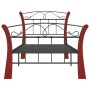 Estructura de cama de metal negra 90x200 cm de vidaXL, Camas y somieres - Ref: Foro24-324876, Precio: 85,47 €, Descuento: %