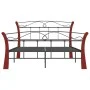 Schwarzer Metallbettrahmen 120x200 cm von vidaXL, Betten und Lattenroste - Ref: Foro24-324878, Preis: 112,89 €, Rabatt: %