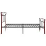 Schwarzer Metallbettrahmen 120x200 cm von vidaXL, Betten und Lattenroste - Ref: Foro24-324878, Preis: 112,89 €, Rabatt: %