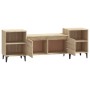 Mueble para TV madera contrachapada roble Sonoma 160x35x55 cm en Muebles TV | Comprar online en Foro24