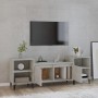 Mueble para TV madera contrachapada gris hormigón 160x35x55 cm en Muebles TV | Comprar online en Foro24
