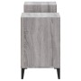 Mueble para TV madera contrachapada gris Sonoma 160x35x55 cm en Muebles TV | Comprar online en Foro24