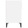 Mueble zapatero madera contrachapada blanco 102x36x60 cm