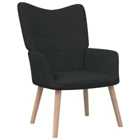 Black fabric relaxation armchair by vidaXL, Armchairs - Ref: Foro24-327925, Price: 117,45 €, Discount: %