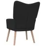 Black fabric relaxation armchair by vidaXL, Armchairs - Ref: Foro24-327925, Price: 117,42 €, Discount: %
