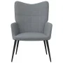Relaxation chair with footrest light gray fabric by vidaXL, Armchairs - Ref: Foro24-327952, Price: 112,24 €, Discount: %