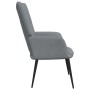 Relaxsessel mit Fußstütze aus hellgrauem Stoff von vidaXL, Sessel - Ref: Foro24-327952, Preis: 114,05 €, Rabatt: %