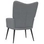Relaxation chair with footrest light gray fabric by vidaXL, Armchairs - Ref: Foro24-327952, Price: 112,24 €, Discount: %
